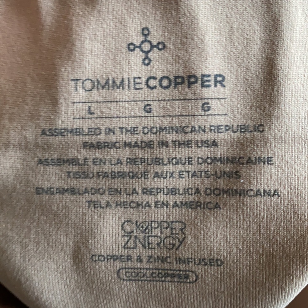 Tommie Cooper Back Compression Large Excellent - image 2